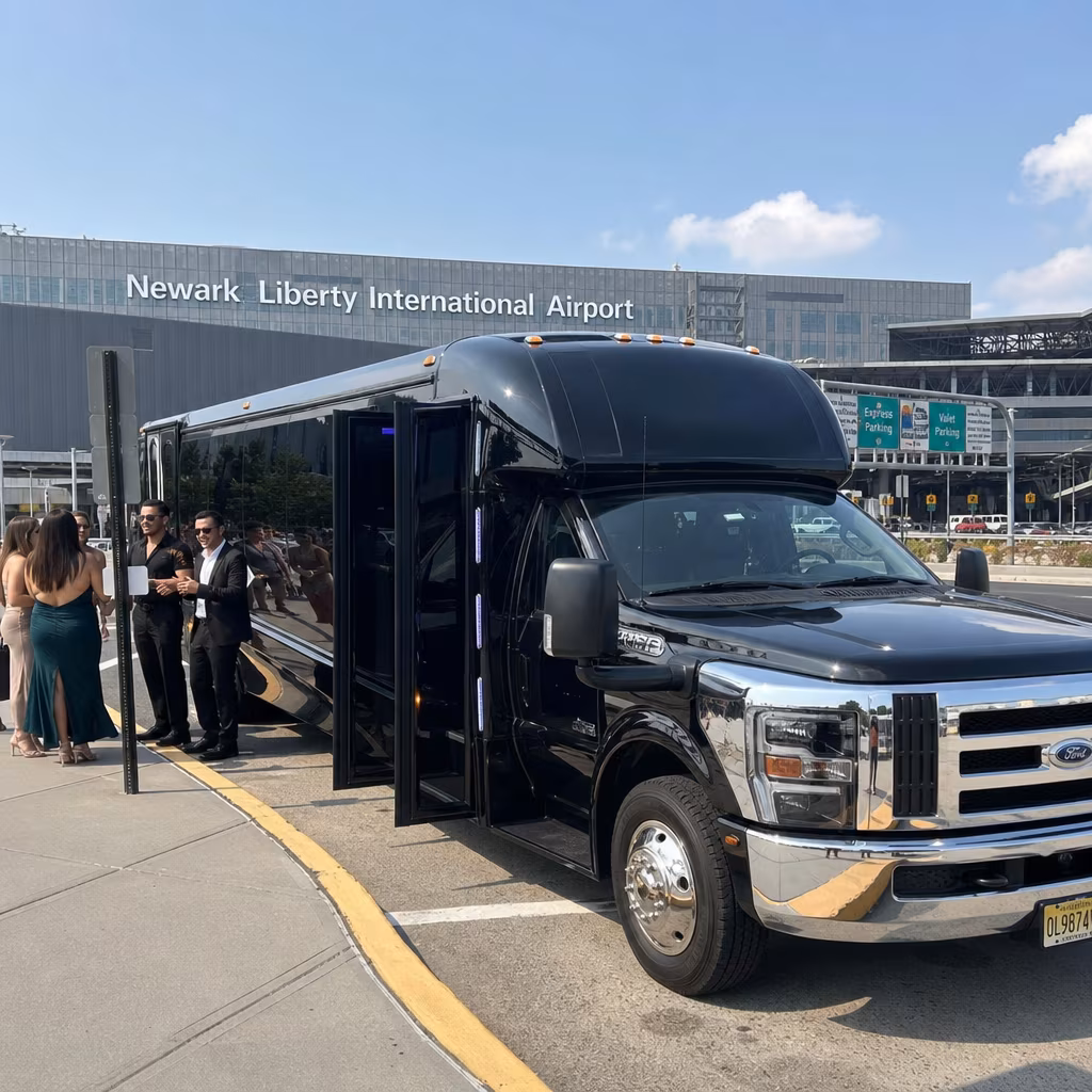 Rent a Bus to Newark Liberty International Airport (EWR)