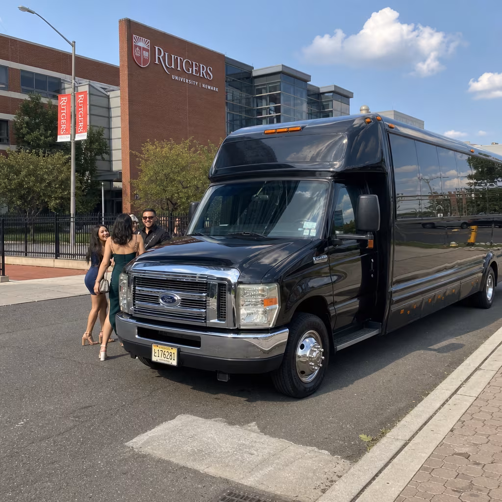Rent a Bus to Rutgers University–Newark
