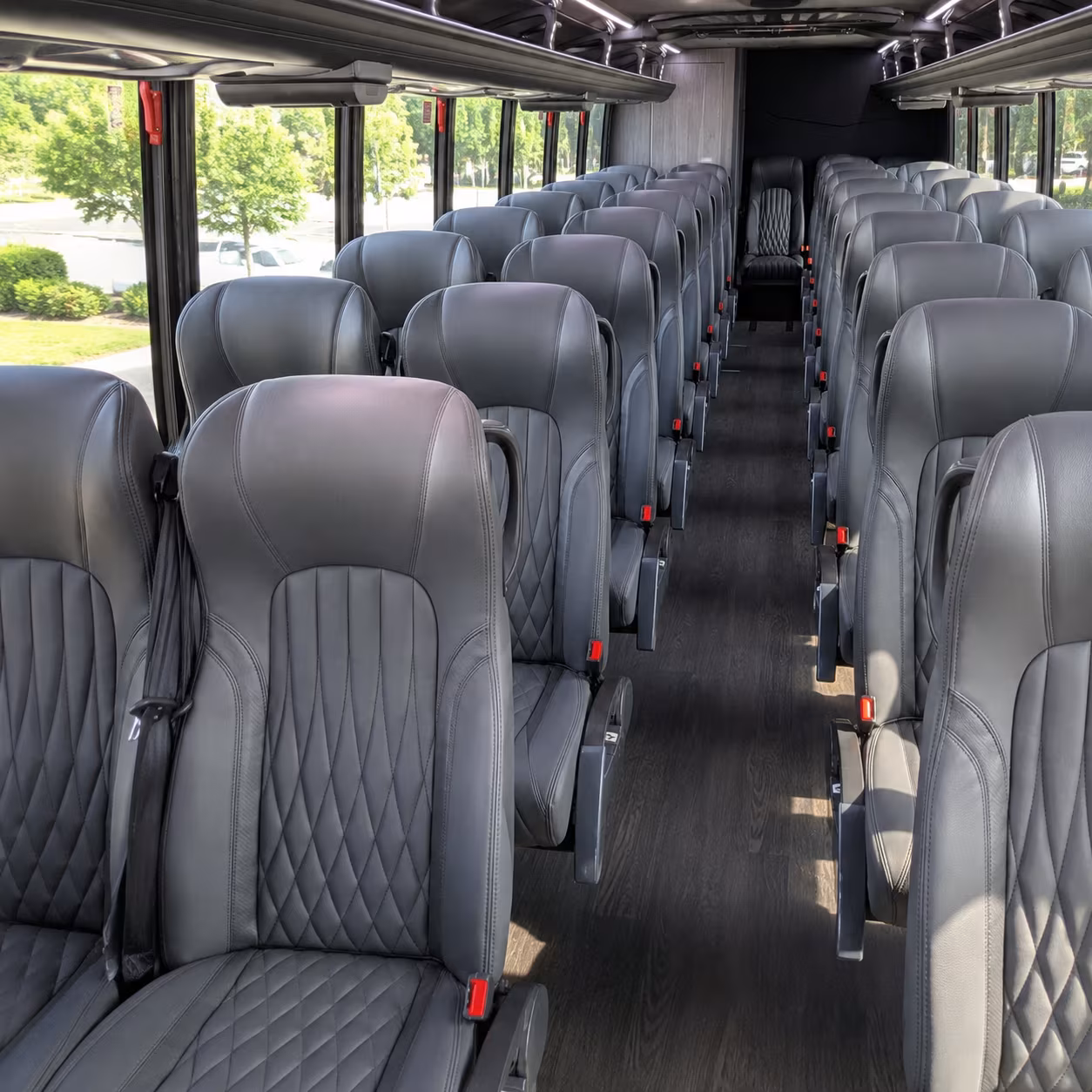 Newark Airport Shuttle & Transportation party bus exterior