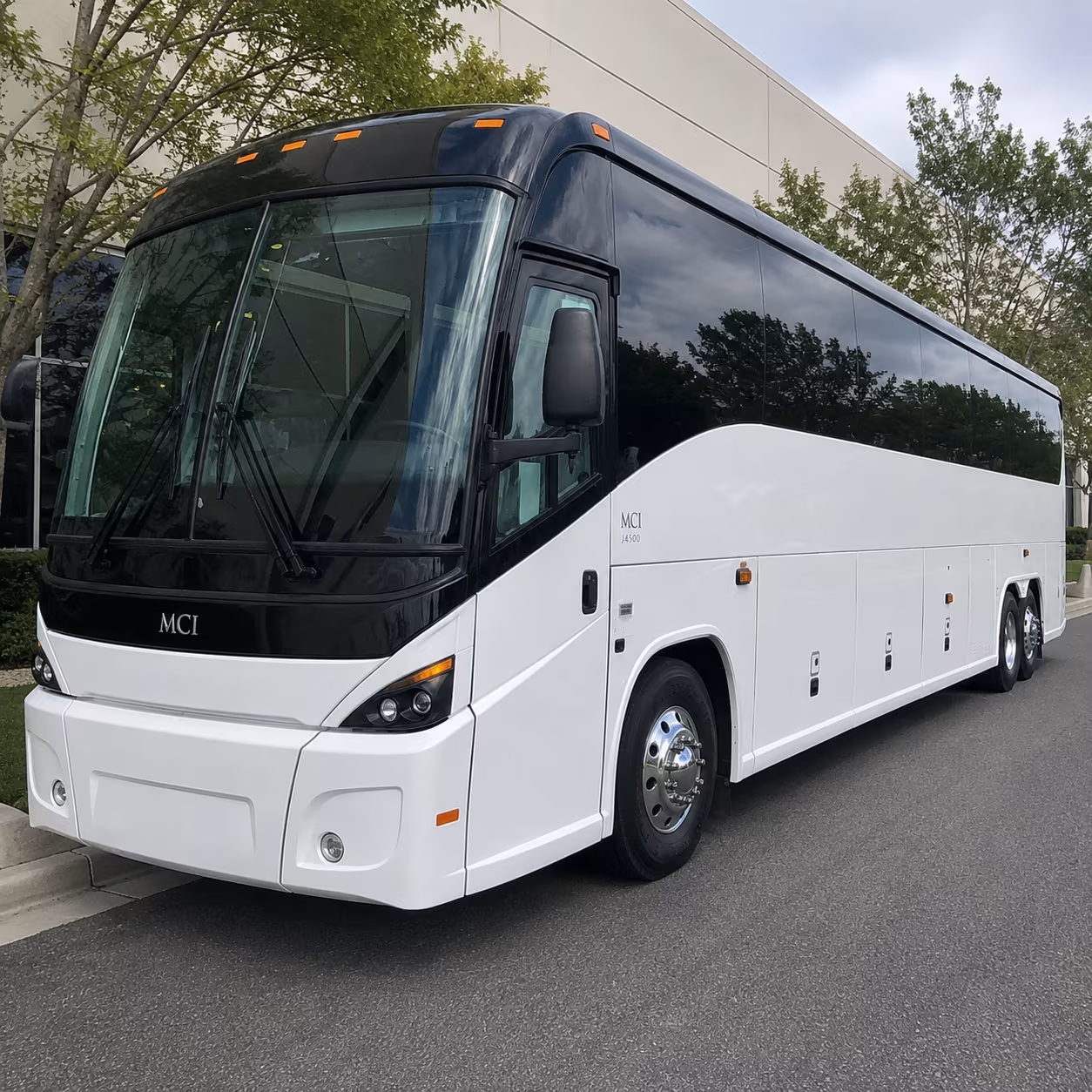 Newark Airport Shuttle & Transportation party bus exterior