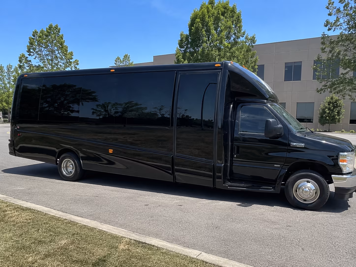 Newark Concert & Music Festival Transportation party bus exterior