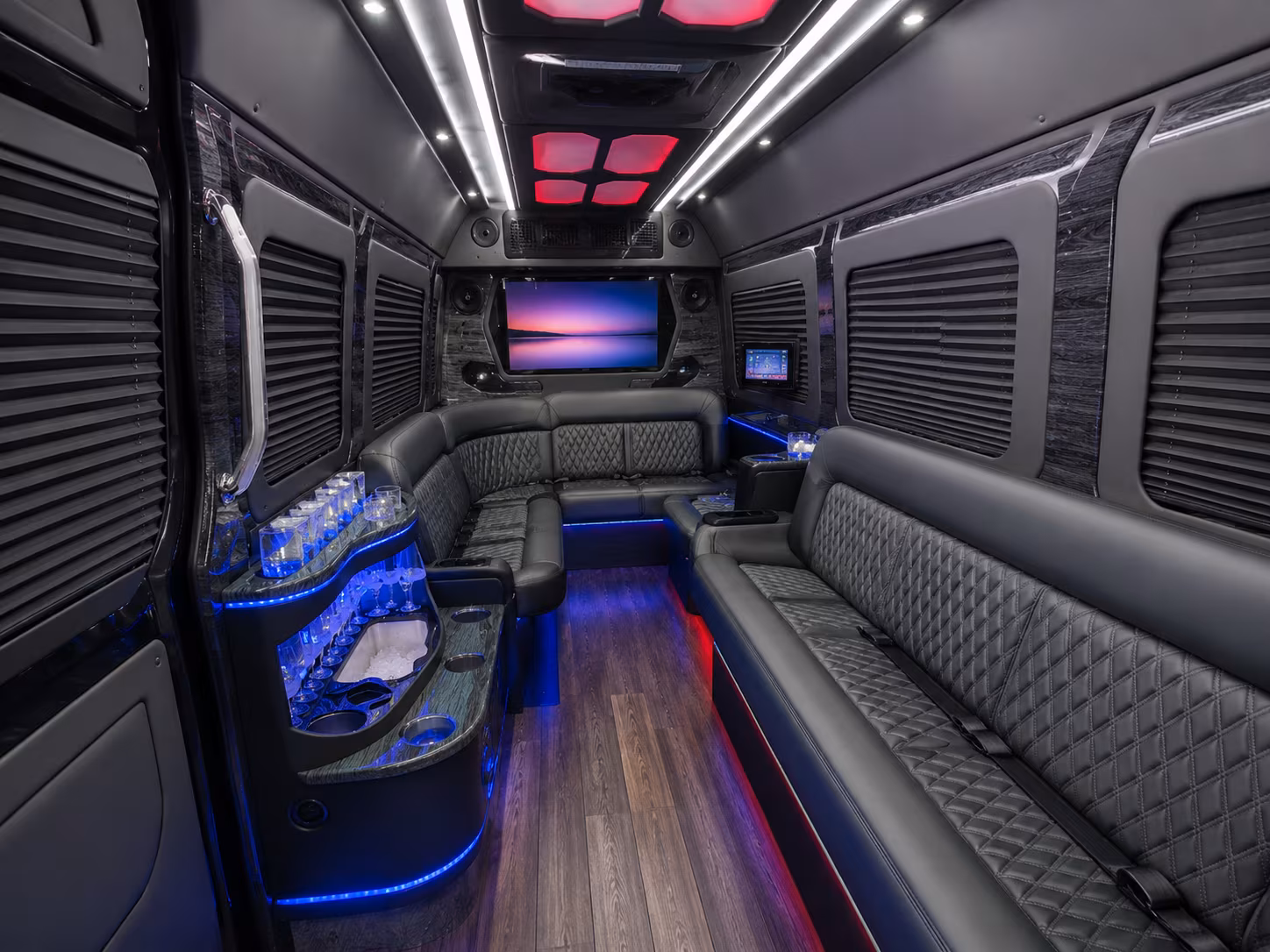 Newark Corporate Transportation onboard seating