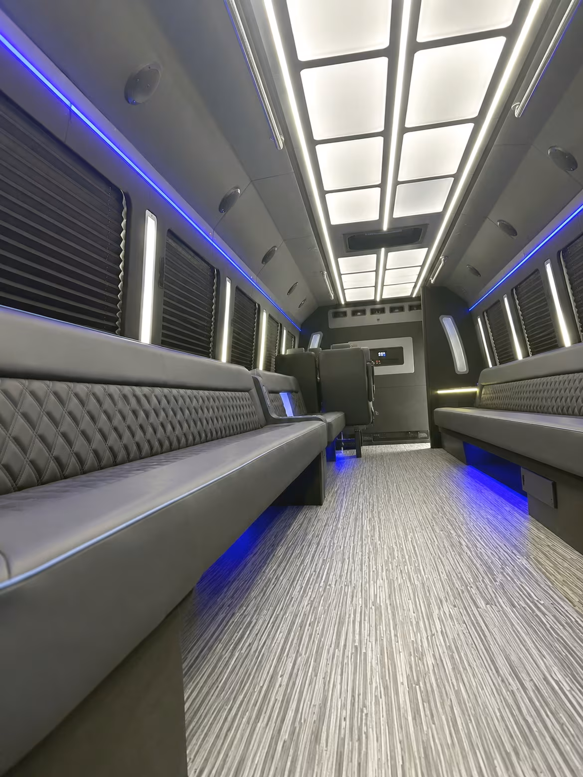 Newark Winery Tour & Pub Crawl Transportation party bus interior