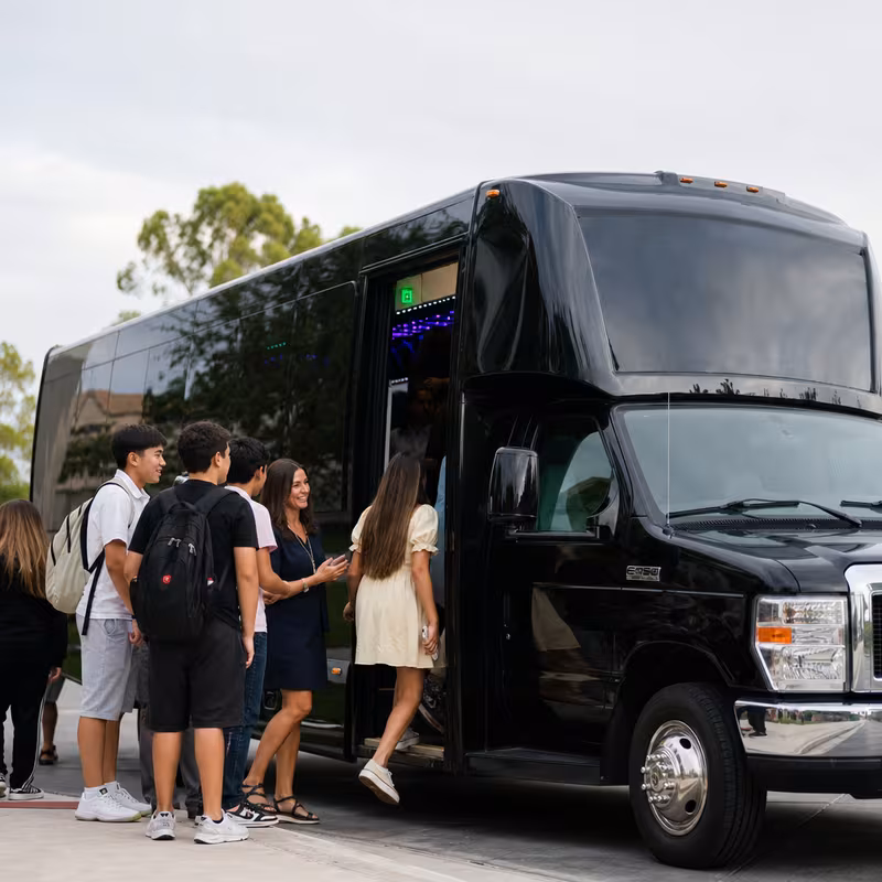 Newark School Transportation fleet vehicle