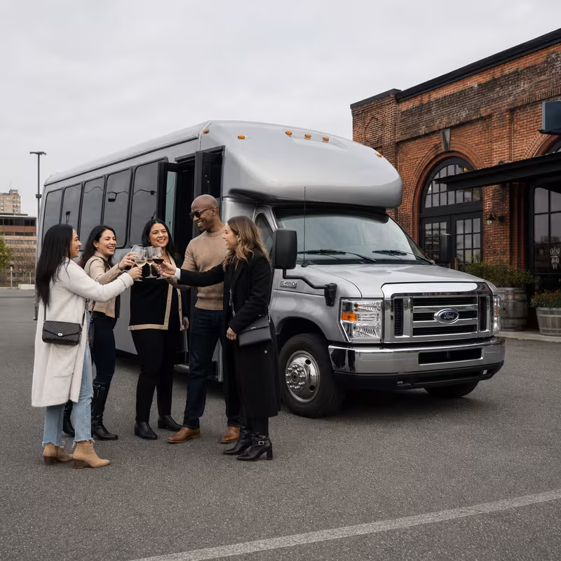 winery Brewery tour transportation