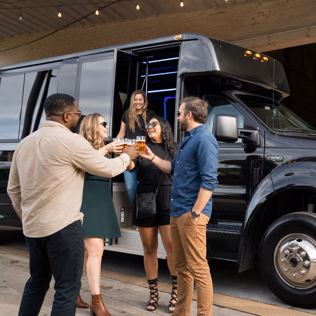 Newark Winery Tour & Pub Crawl Transportation